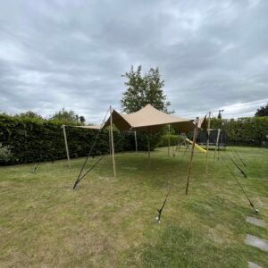 Stretchtent 6,5 x 6,5 m